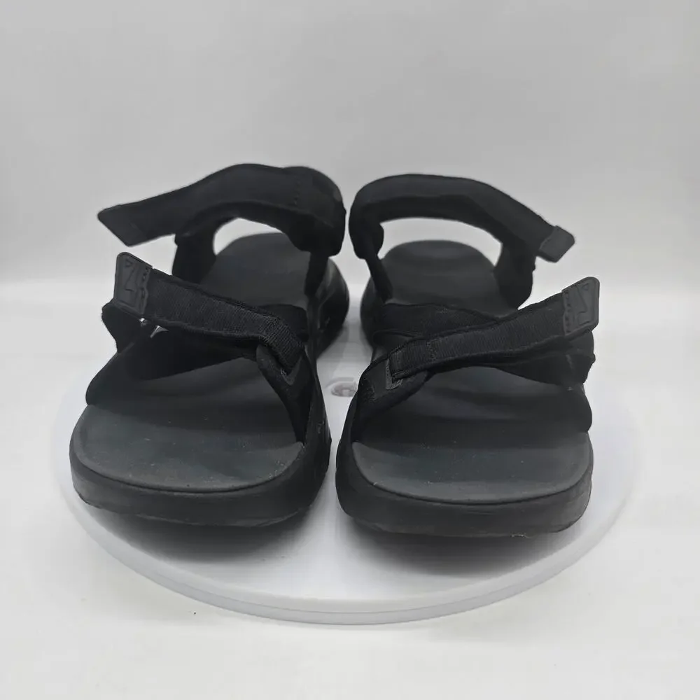 Teva Max Comf Zymic Sandals Womens Size Women's 9 Hiking Walking Techwear Black